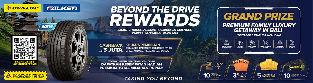 Dunlop Rewards Banner Promo