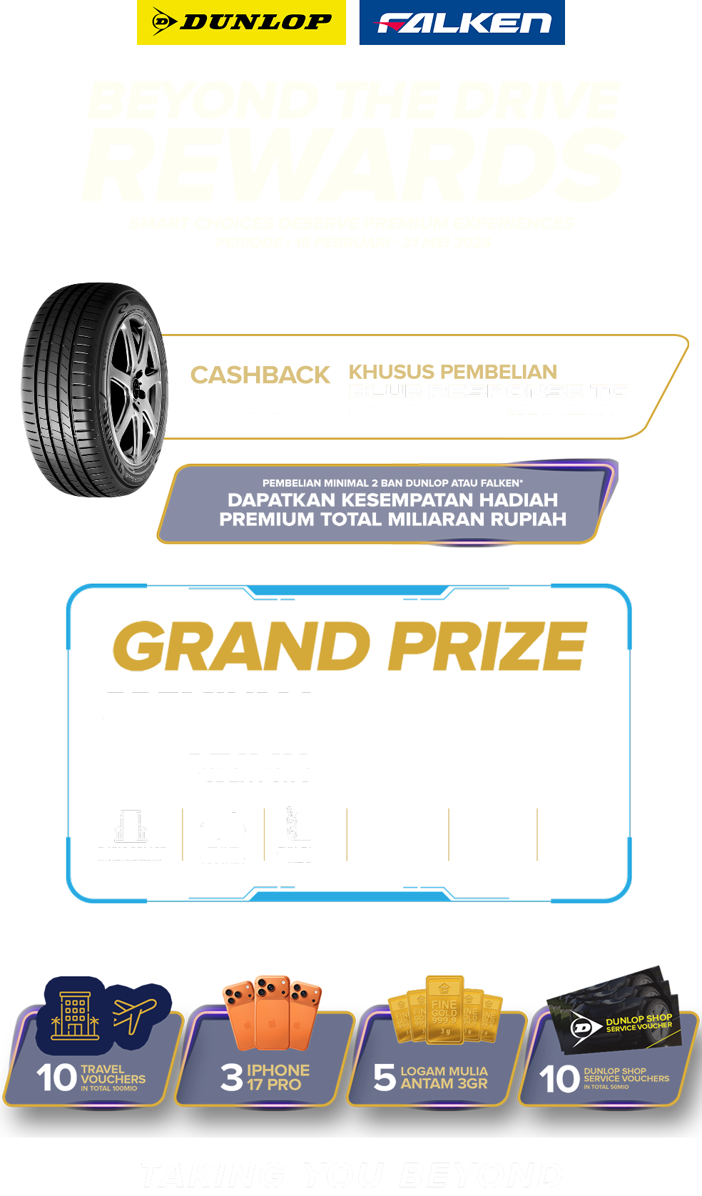 Dunlop Rewards Content